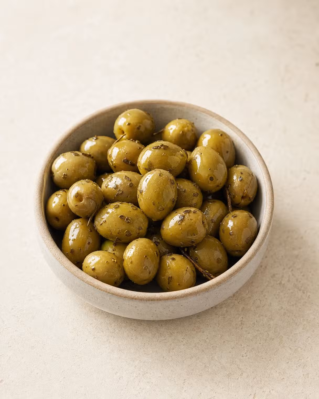 Hojiblanca z oregano